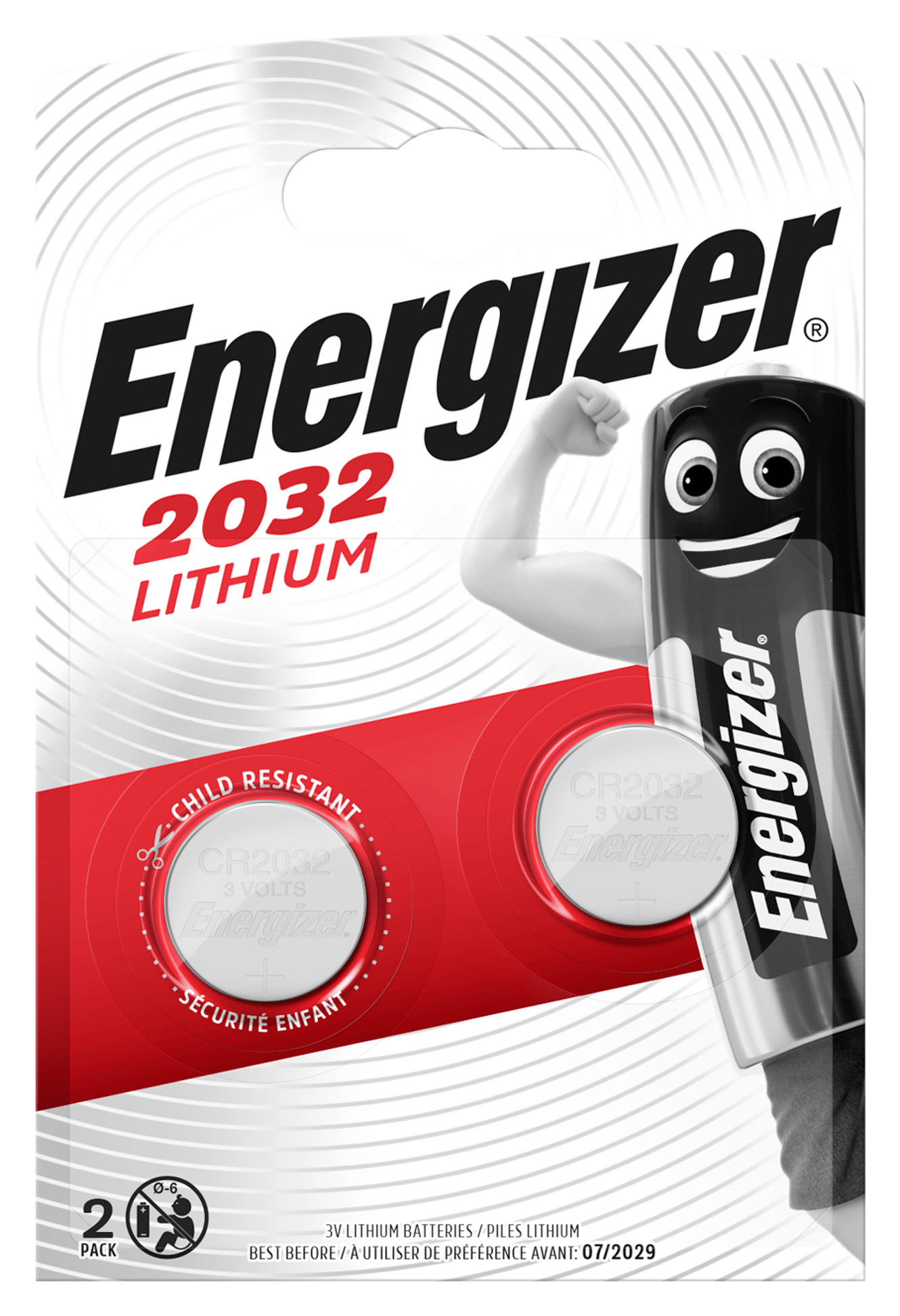 ENERGIZER Piles lithium set de 2