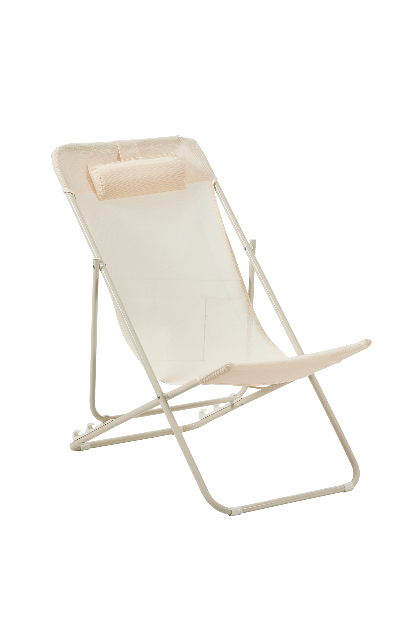 MALTA  Chaise relax blanc