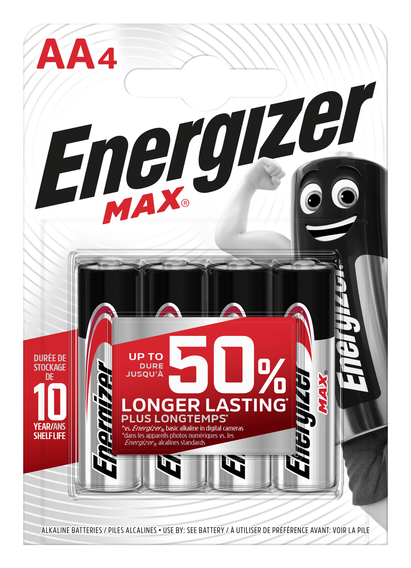 ENERGIZER Pile alcaline set de 4