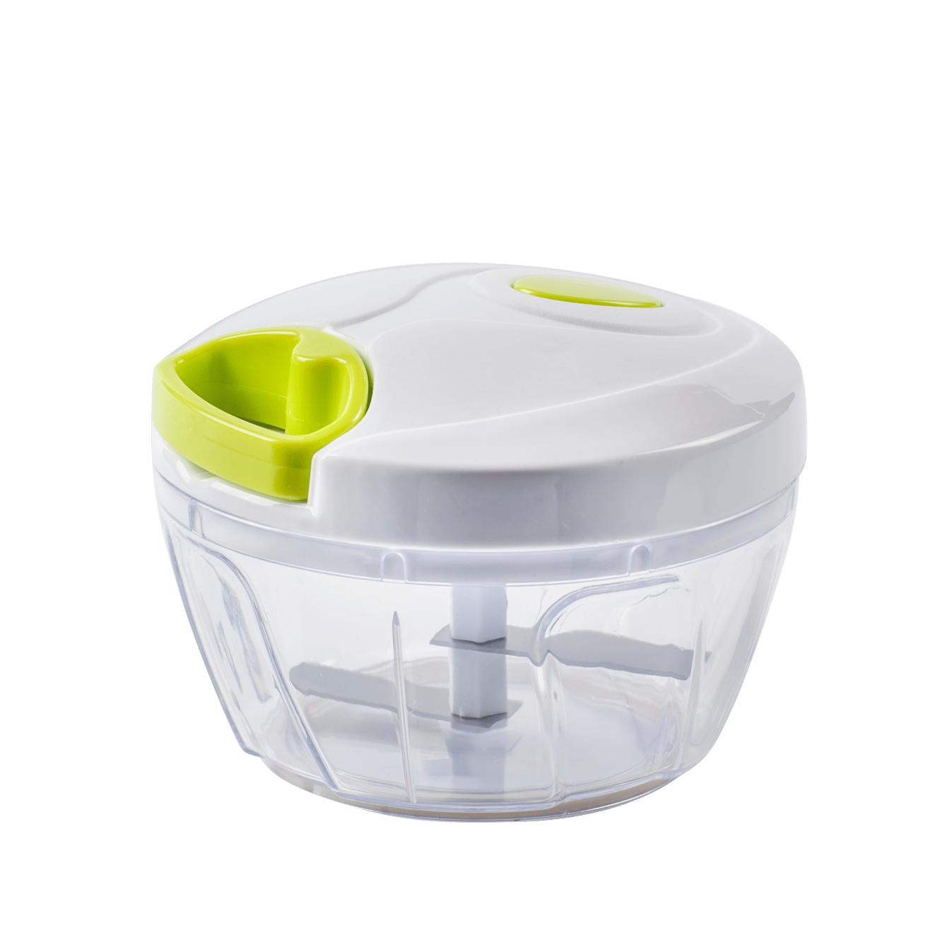 VIDA VERDE Mini-hakker wit, groen, transparant