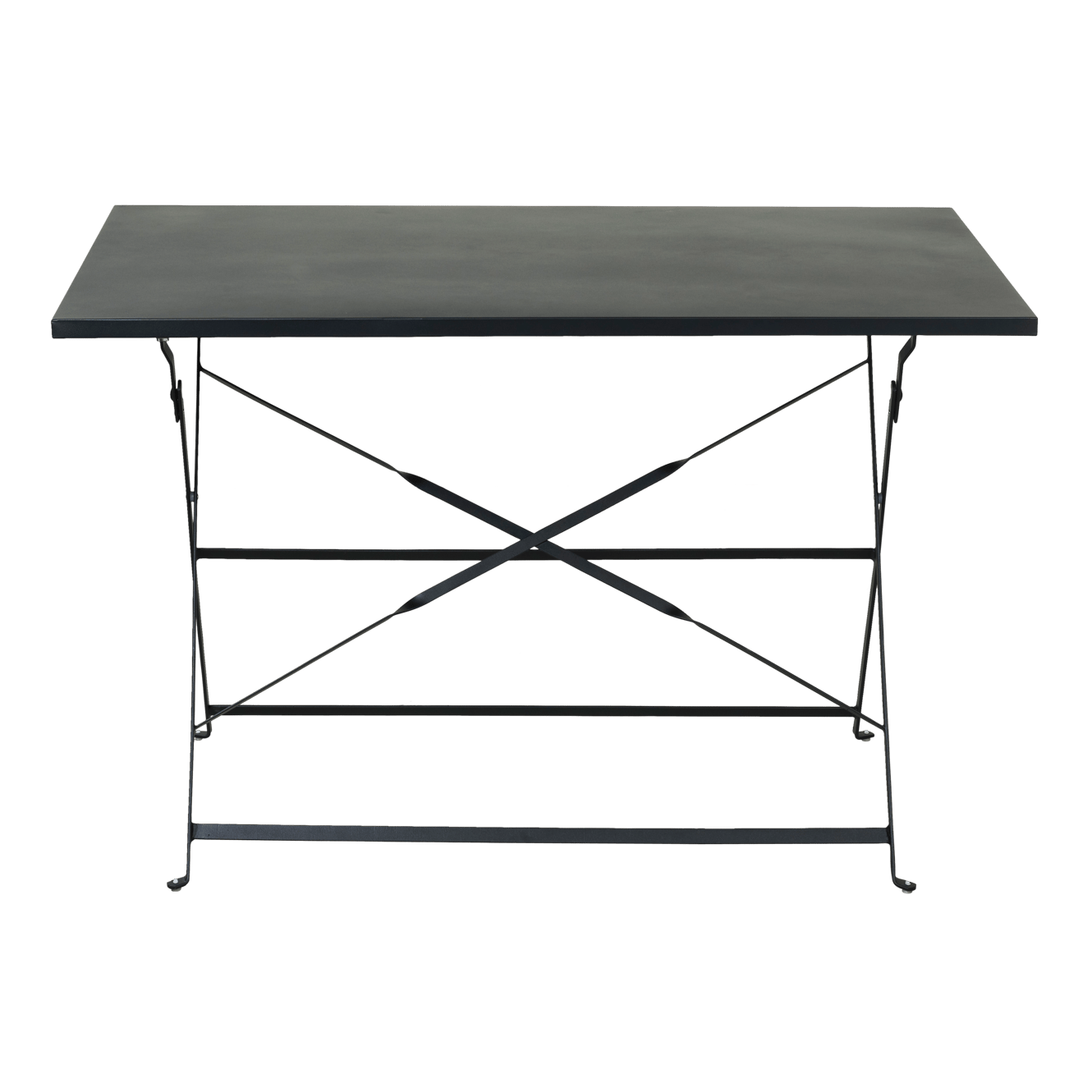 IMPERIAL Mesa plegable rectangular negro