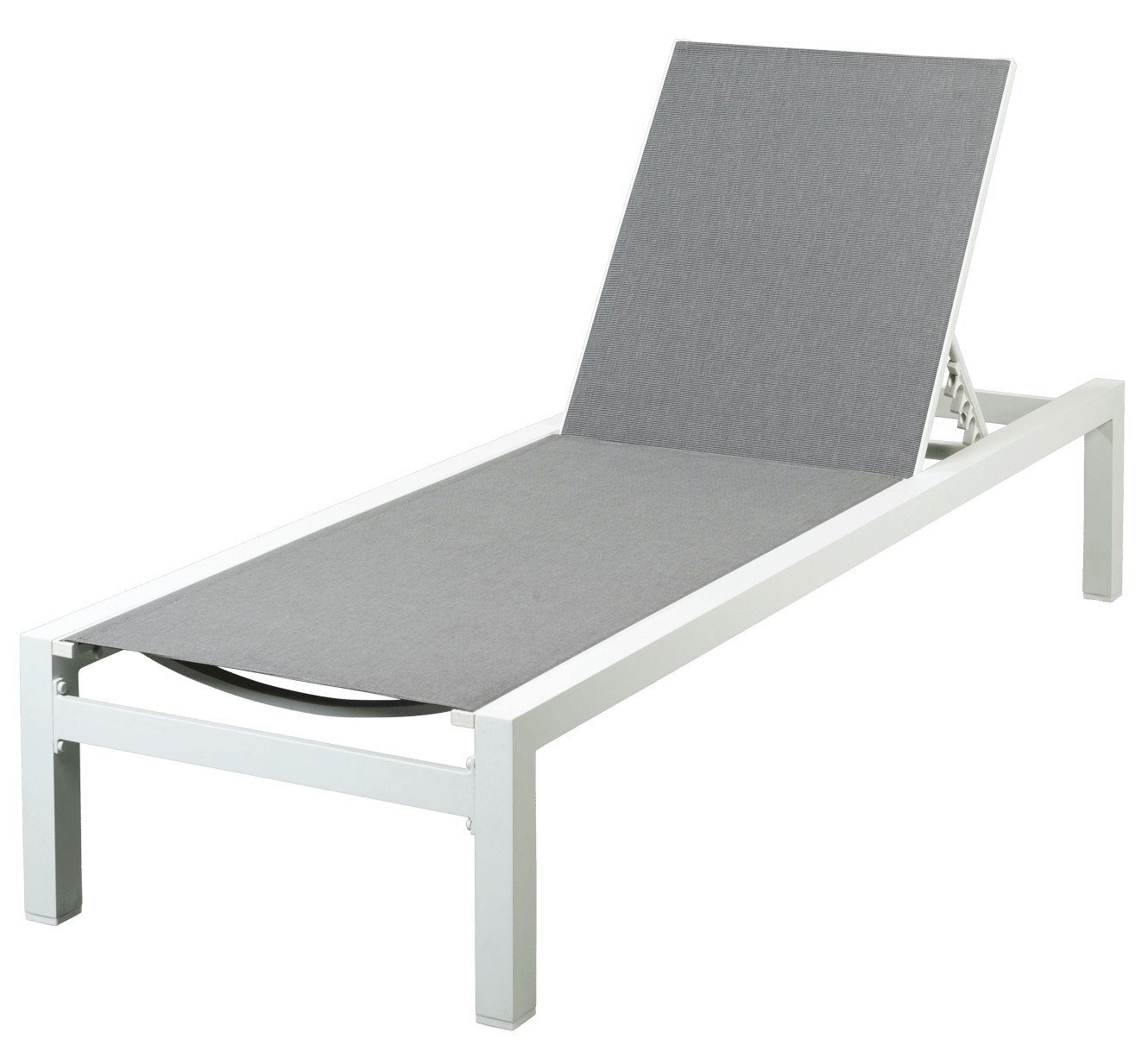 SYDNEY Chaise longue blanc