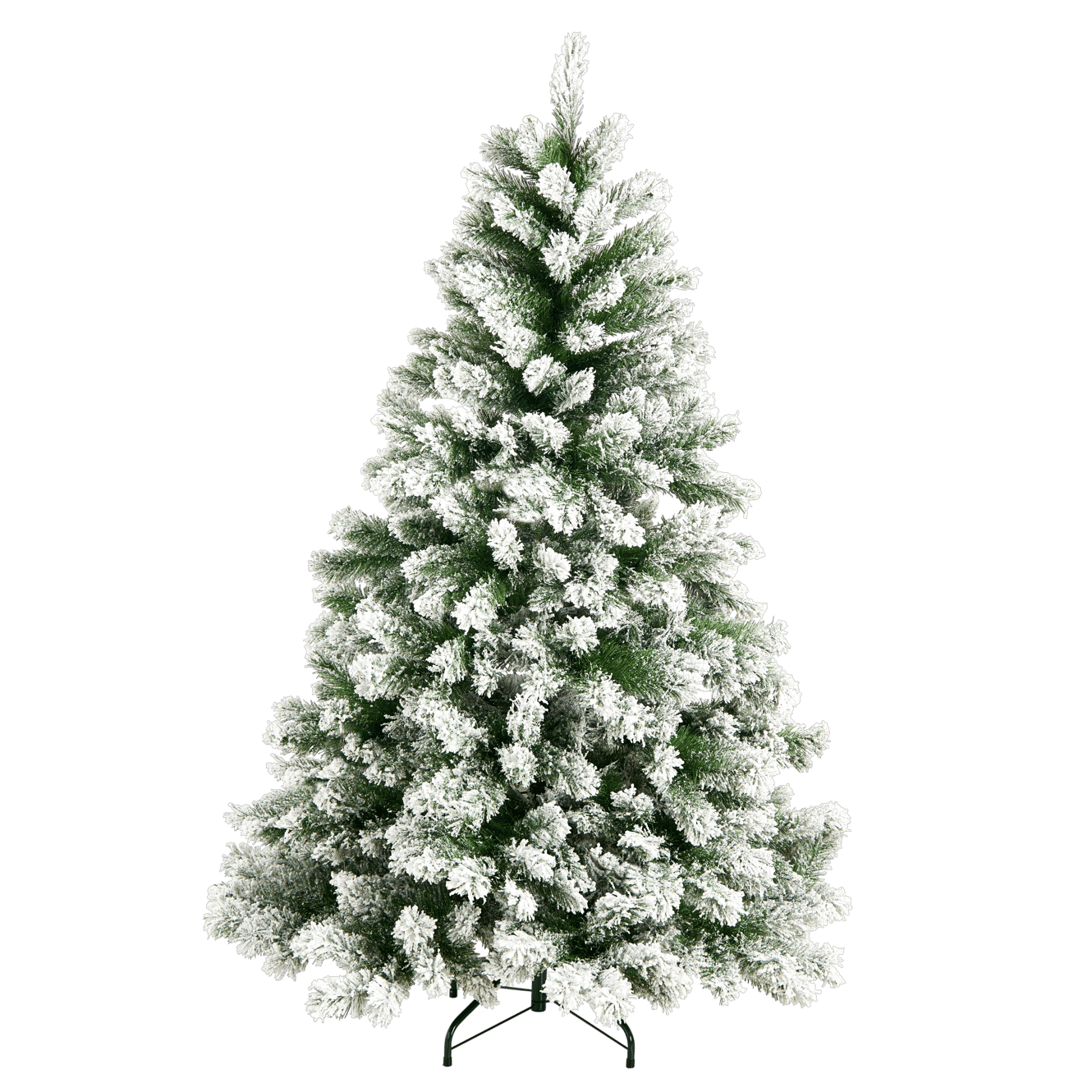 FROST Albero di Natale bianco, verde