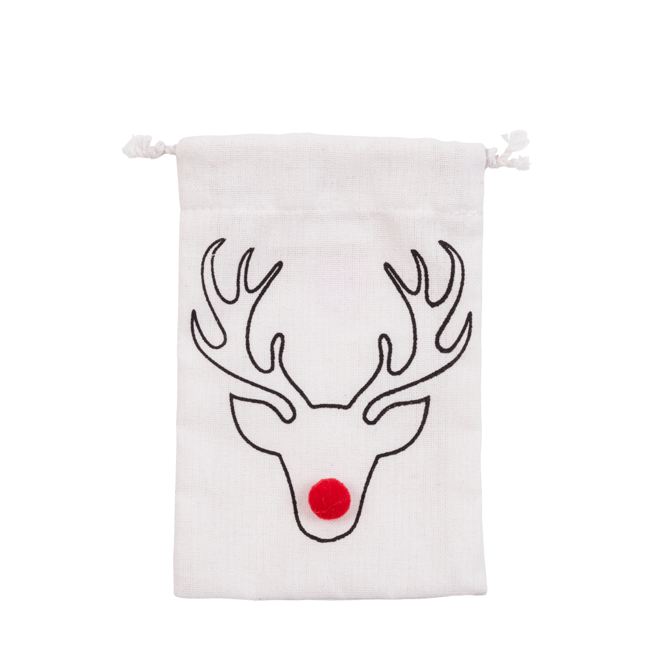 REINDEER  Sachet noir, blanc, rouge