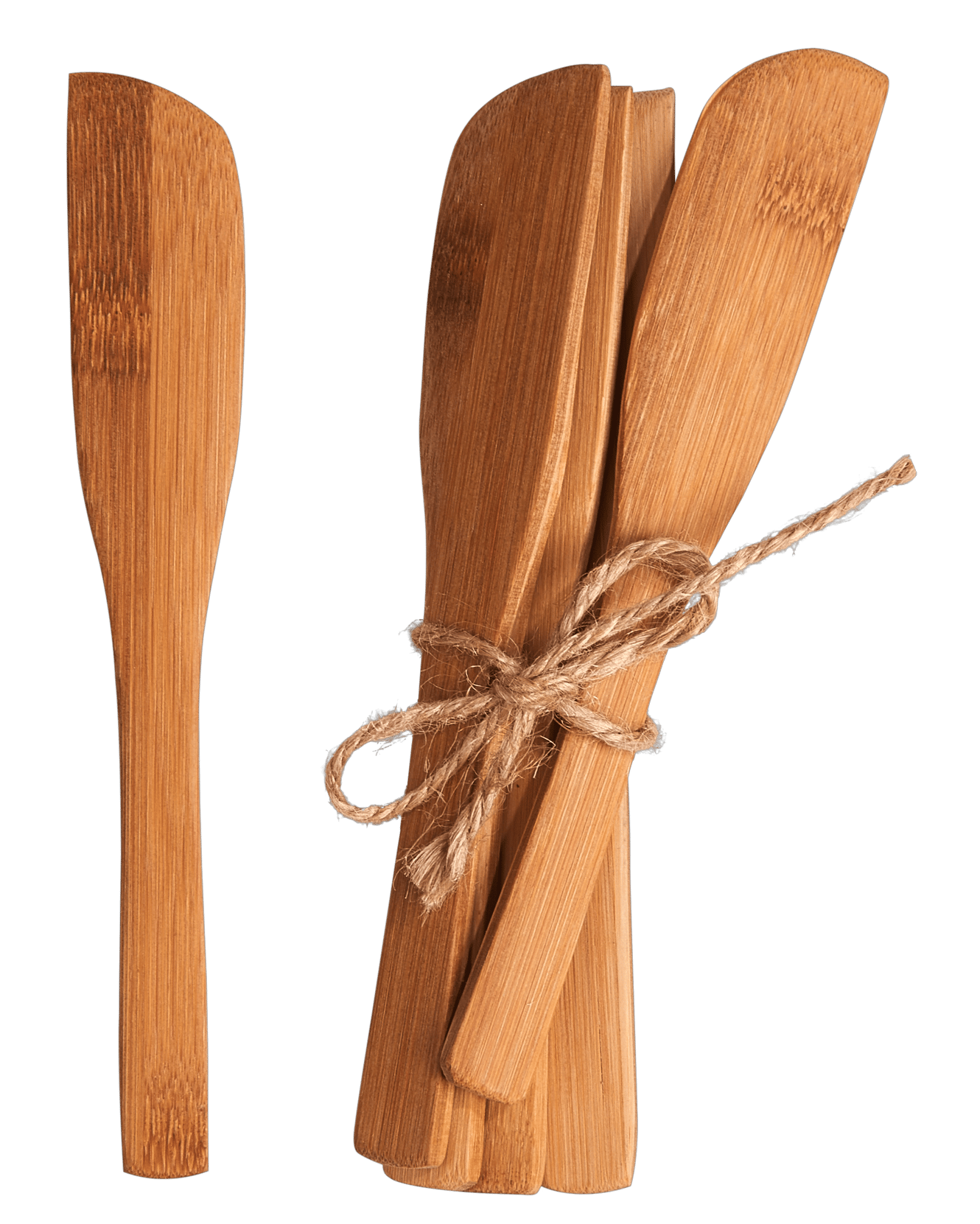 BAMBOO Tapasmesser Set mit 6 Naturell