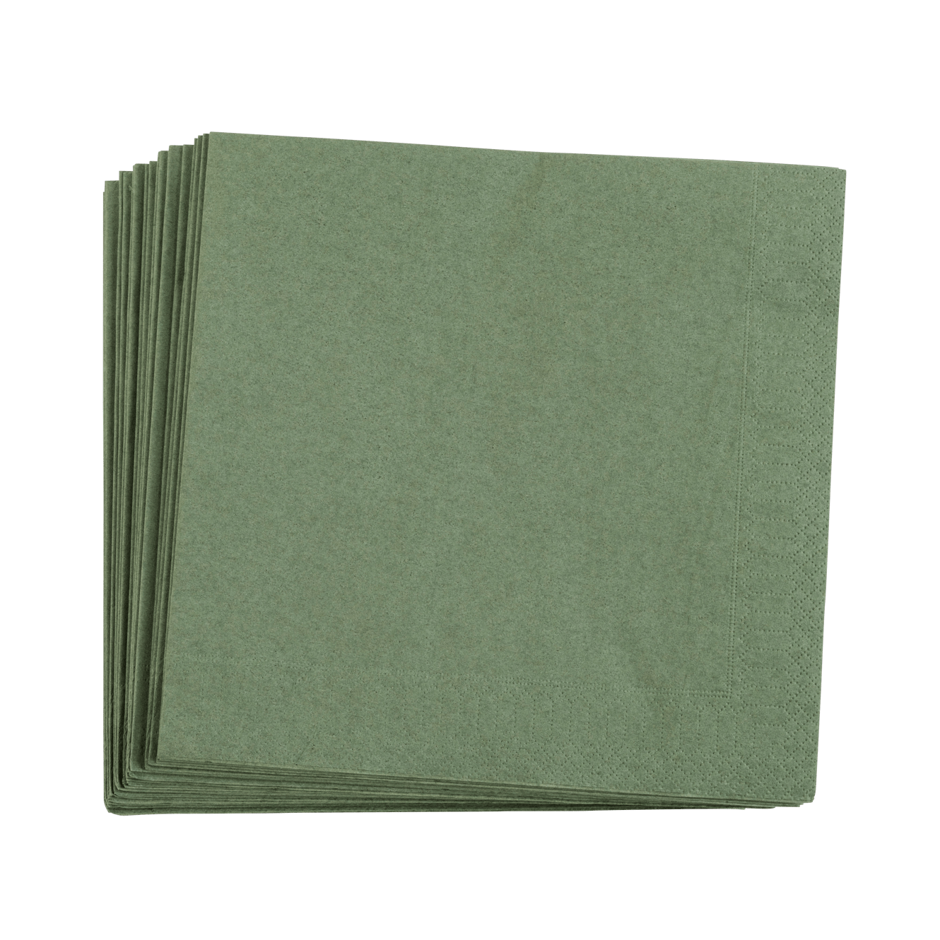 UNI Set de 20 serviettes vert