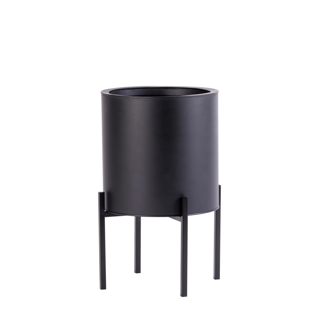 LOUNGE Pot de jardin noir