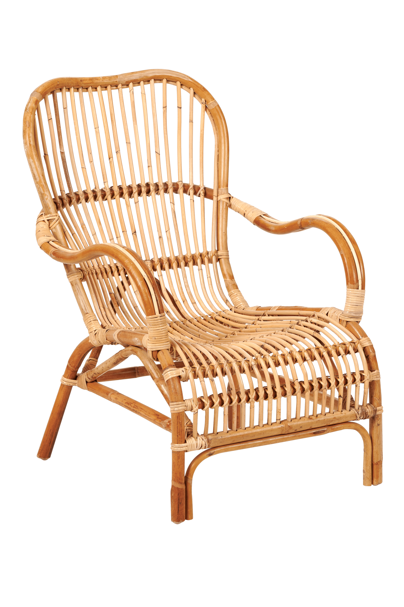 BANDUNG Fauteuil lounge naturel