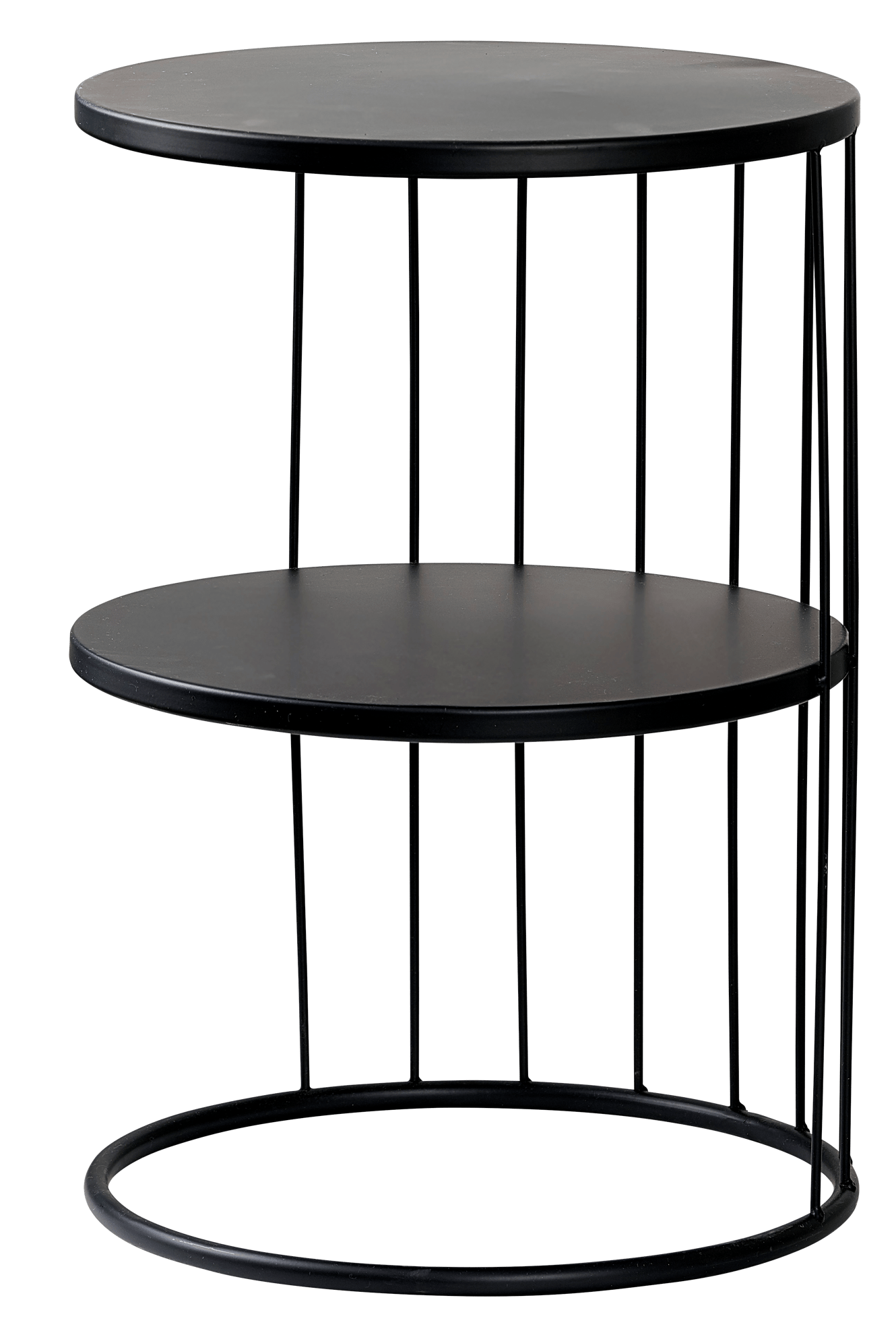 ELMER Table d'appoint noir