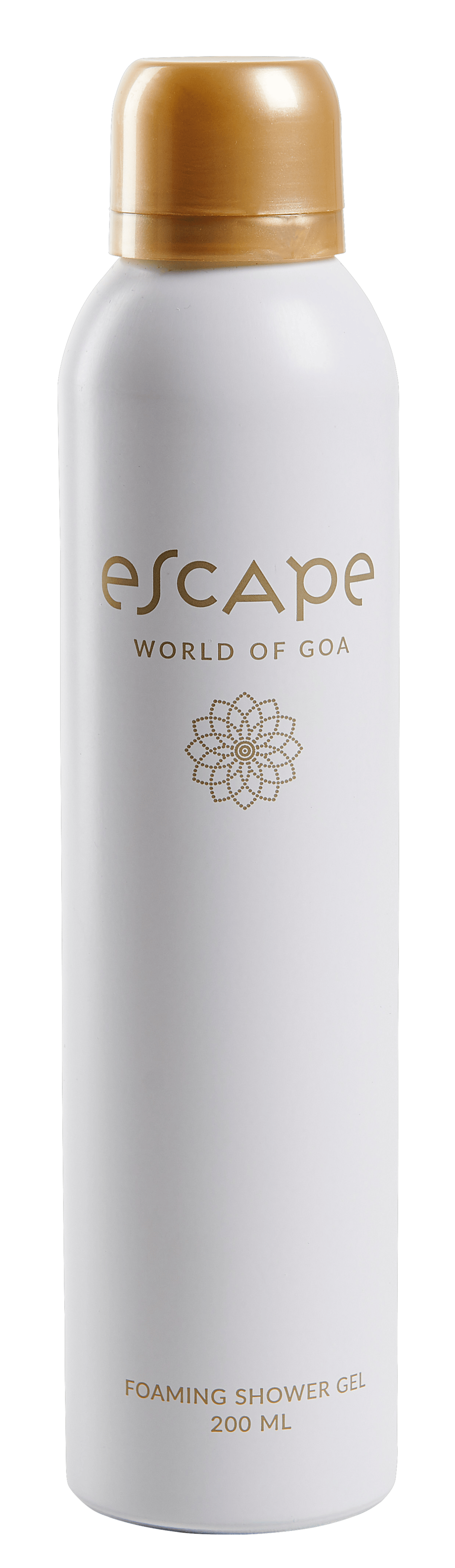 ESCAPE WORLD OF GOA Mousse de douche en flacon blanc