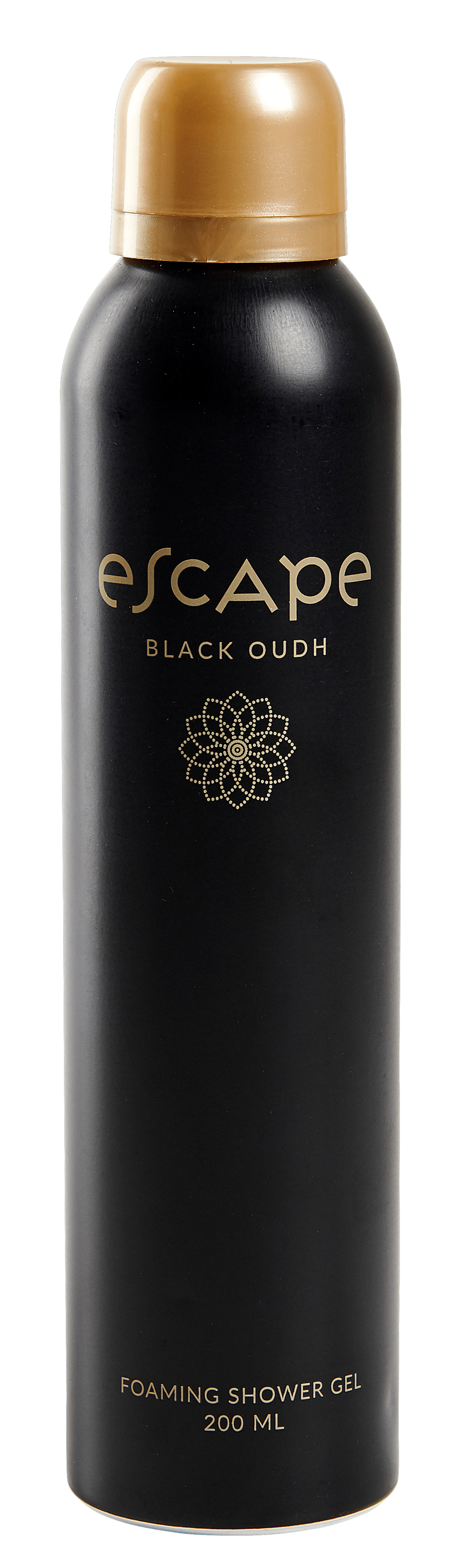 ESCAPE BLACK OUDH Mousse de douche en flacon noir