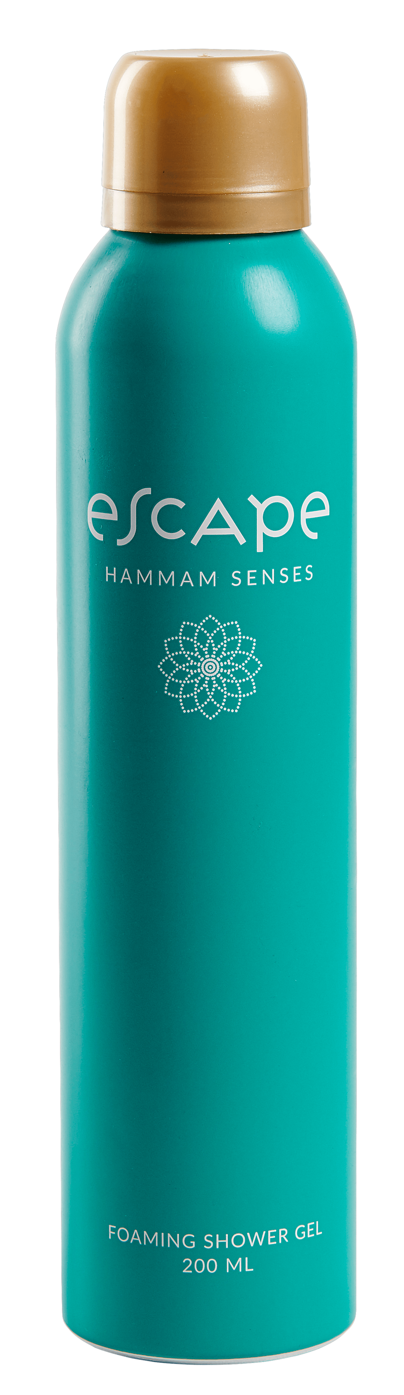 ESCAPE SENSES Mousse de douche en flacon turquoise