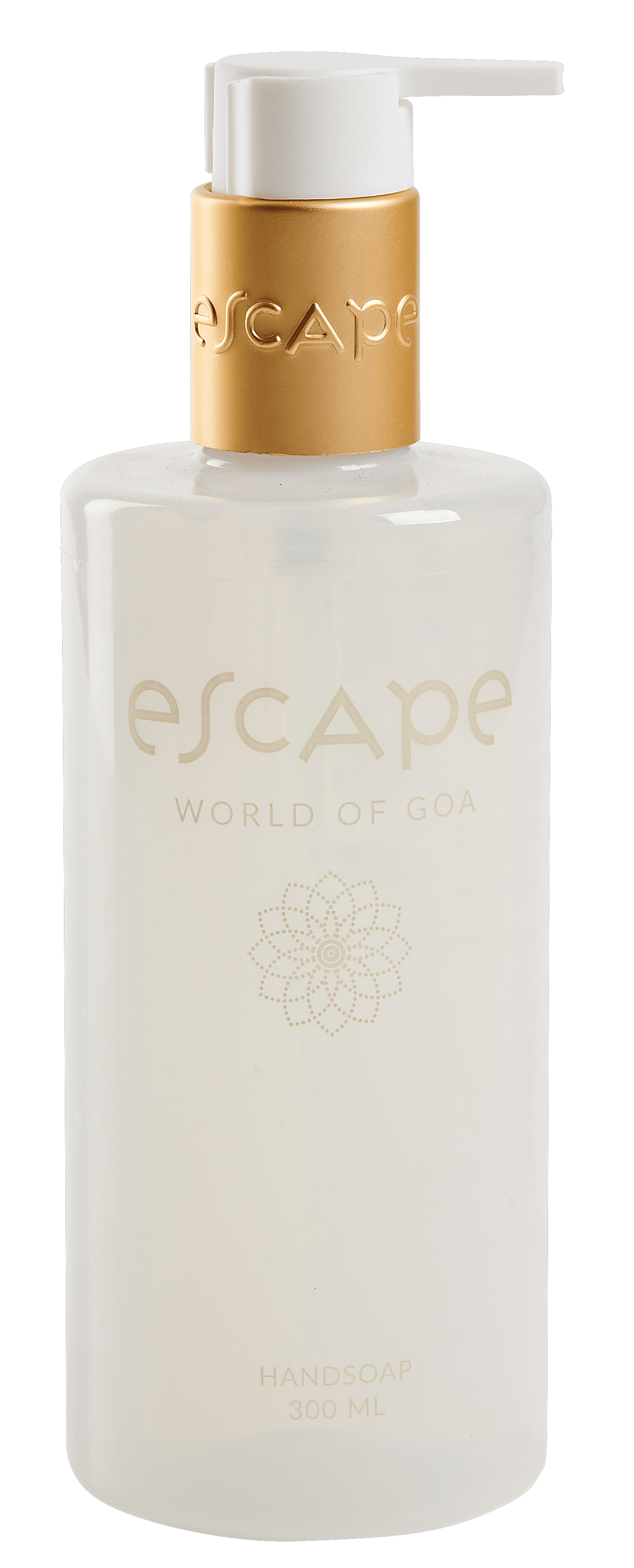 ESCAPE WORLD OF GOA Savon mains en distributeur blanc