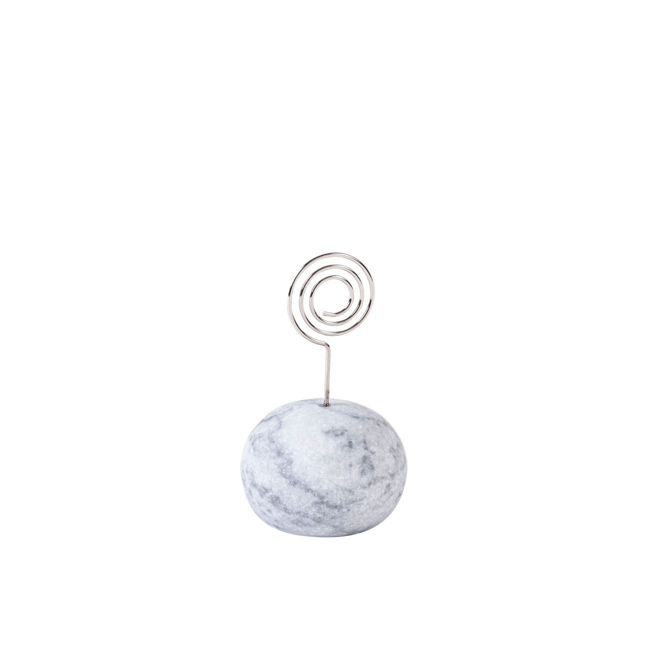 MARBLE Namenschildhalter Weiss