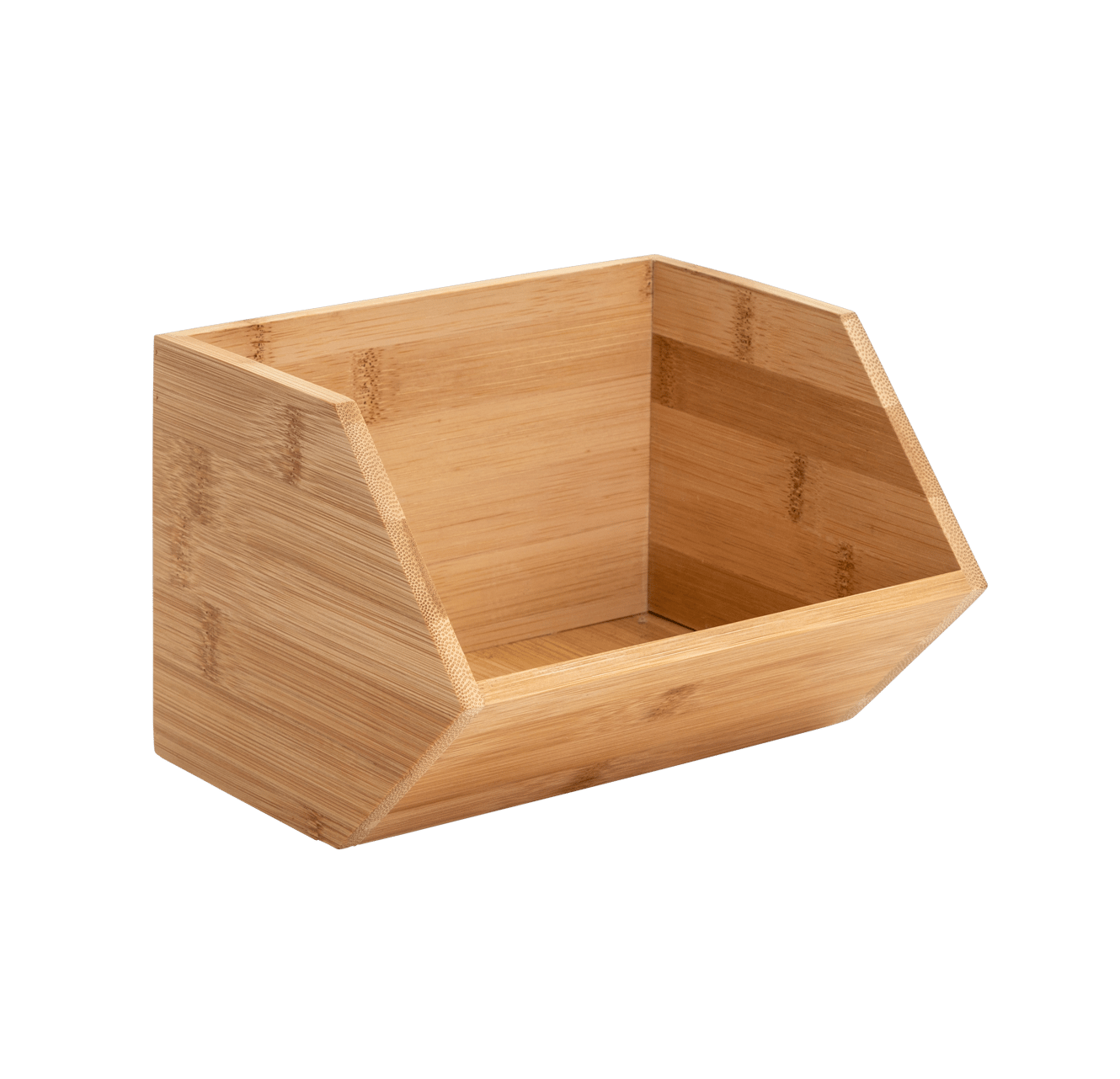 BAMBOO Organizer Stapelbar Naturell