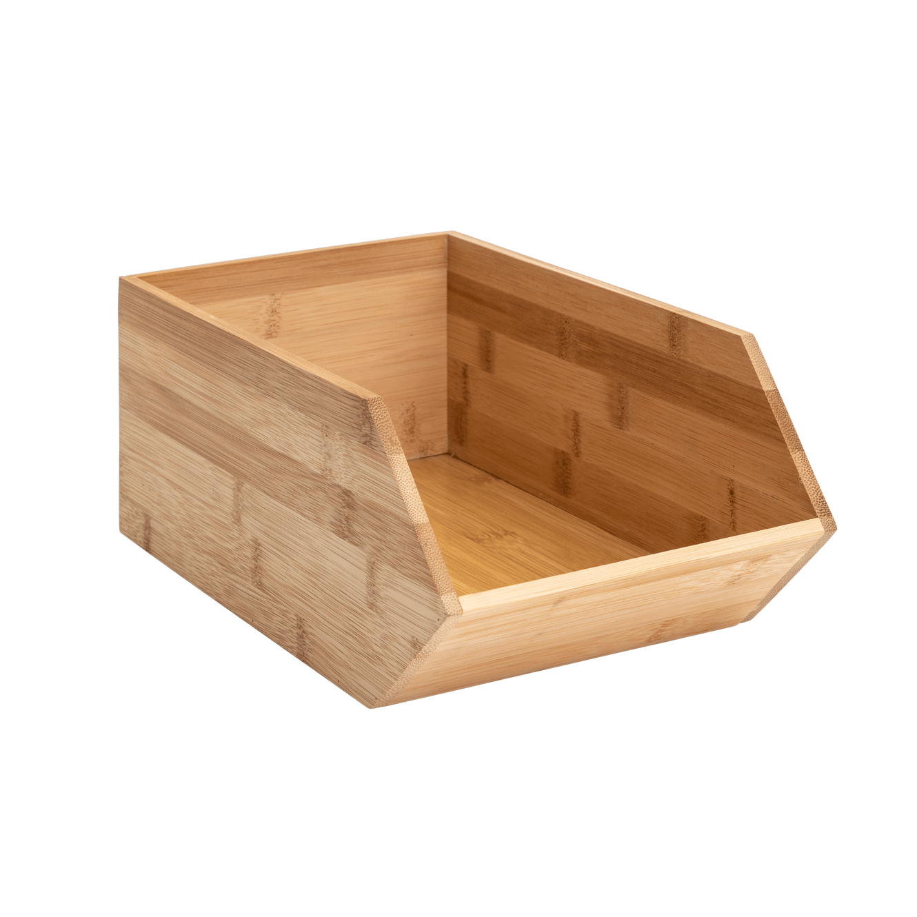 BAMBOO Organizer Stapelbar Naturell