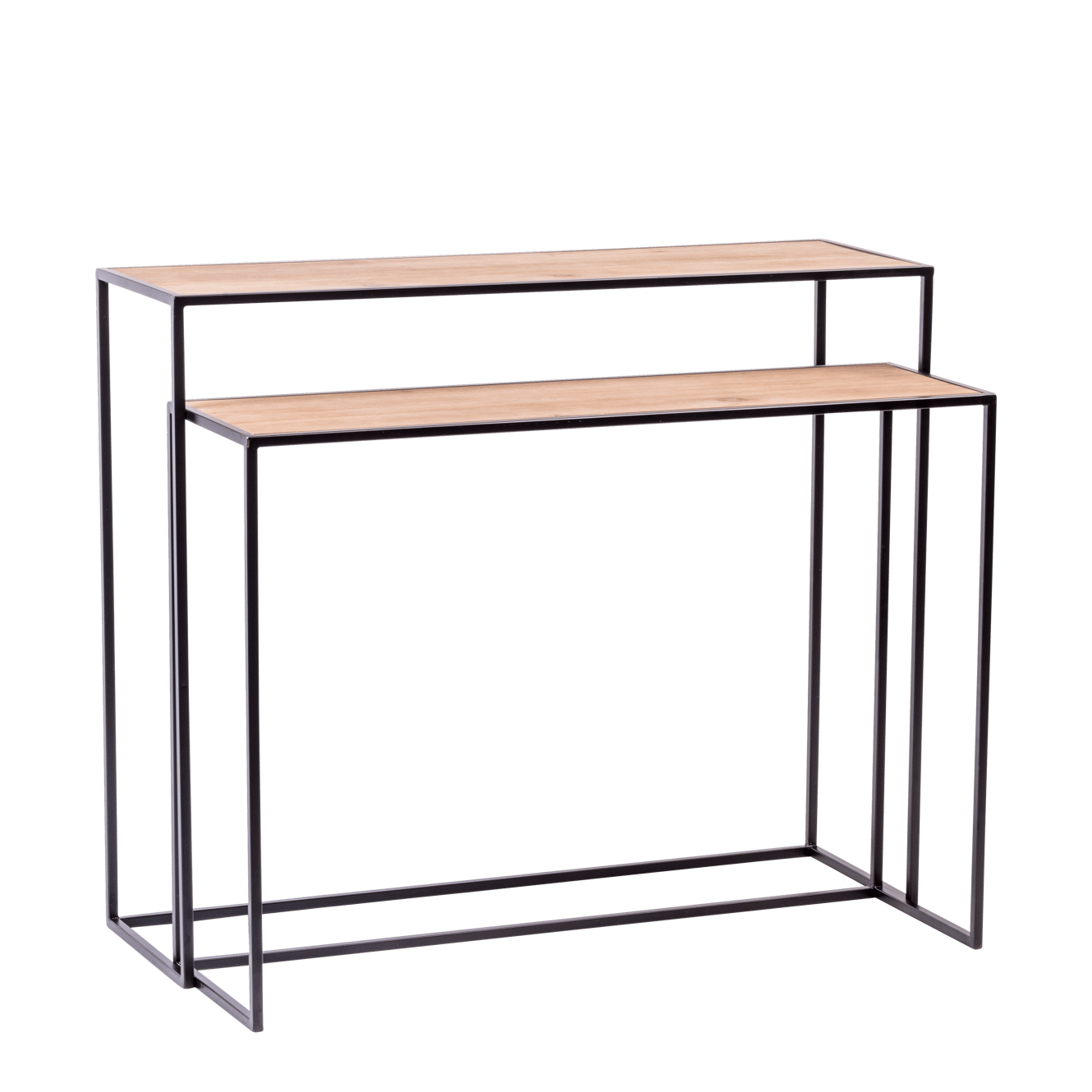 COMBO Wandtisch Set von 2 Naturell