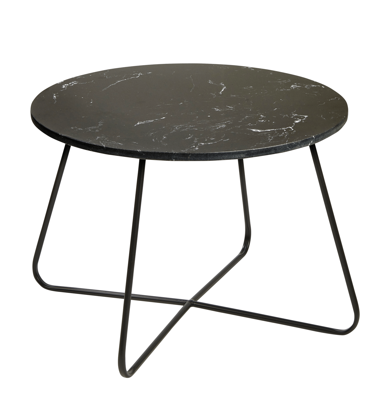 MARBO Table d'appoint noir