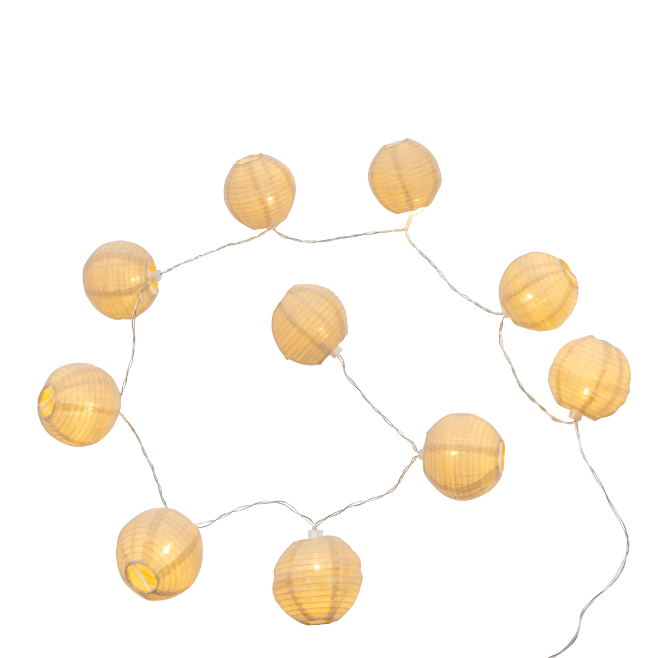 LYNN Guirlande lumineuse 10 LEDs beige