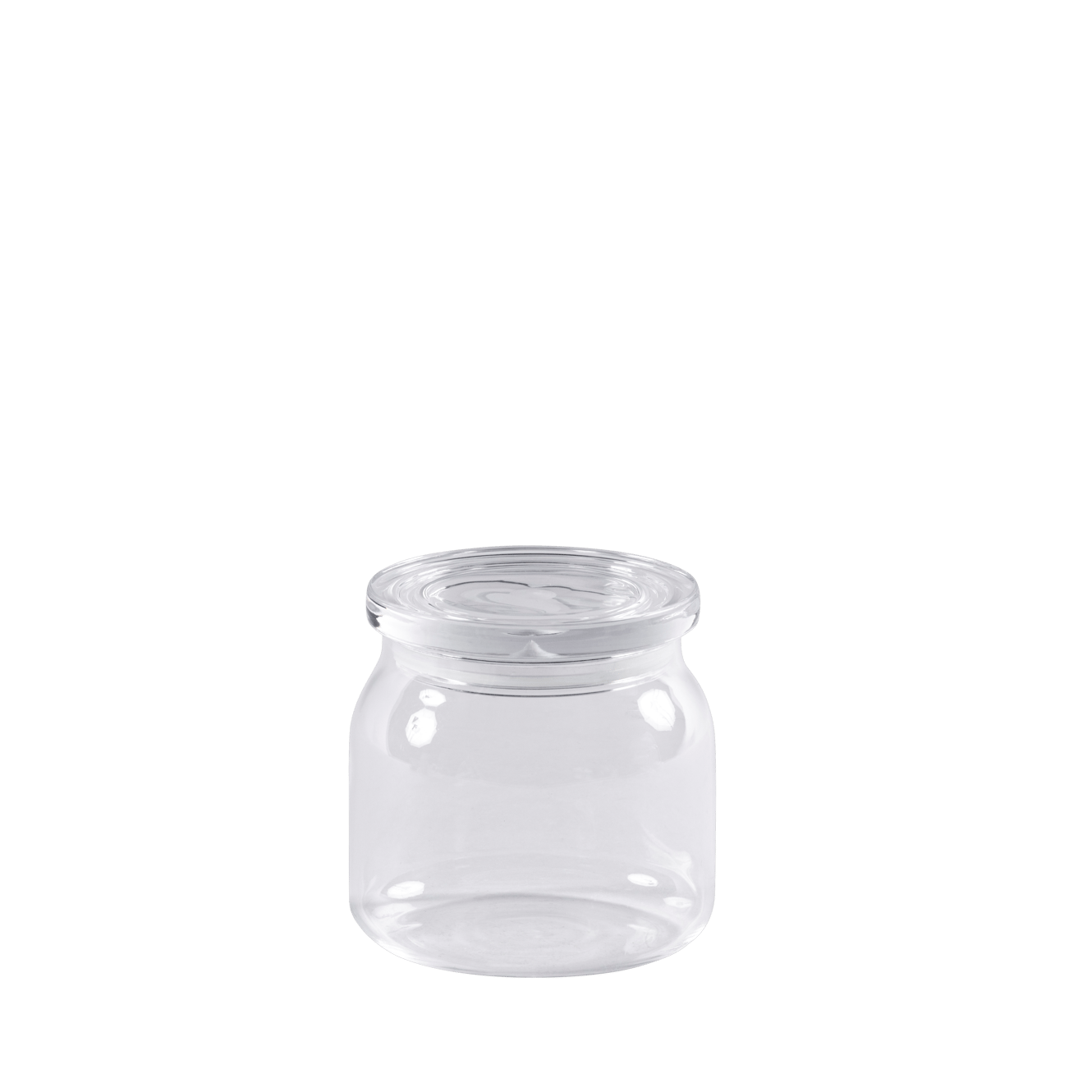 CRYSTAL  Pot à provisions avec couvercle transparent