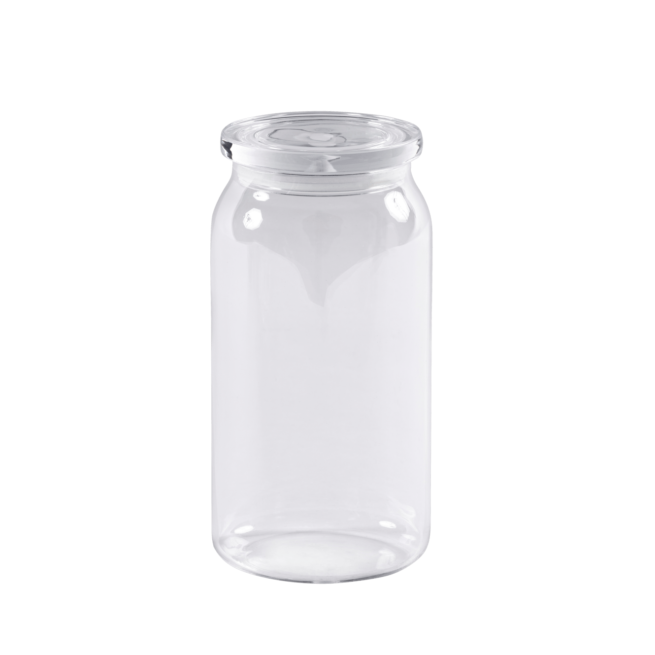 CRYSTAL Tarro de cocina con tapa transparente