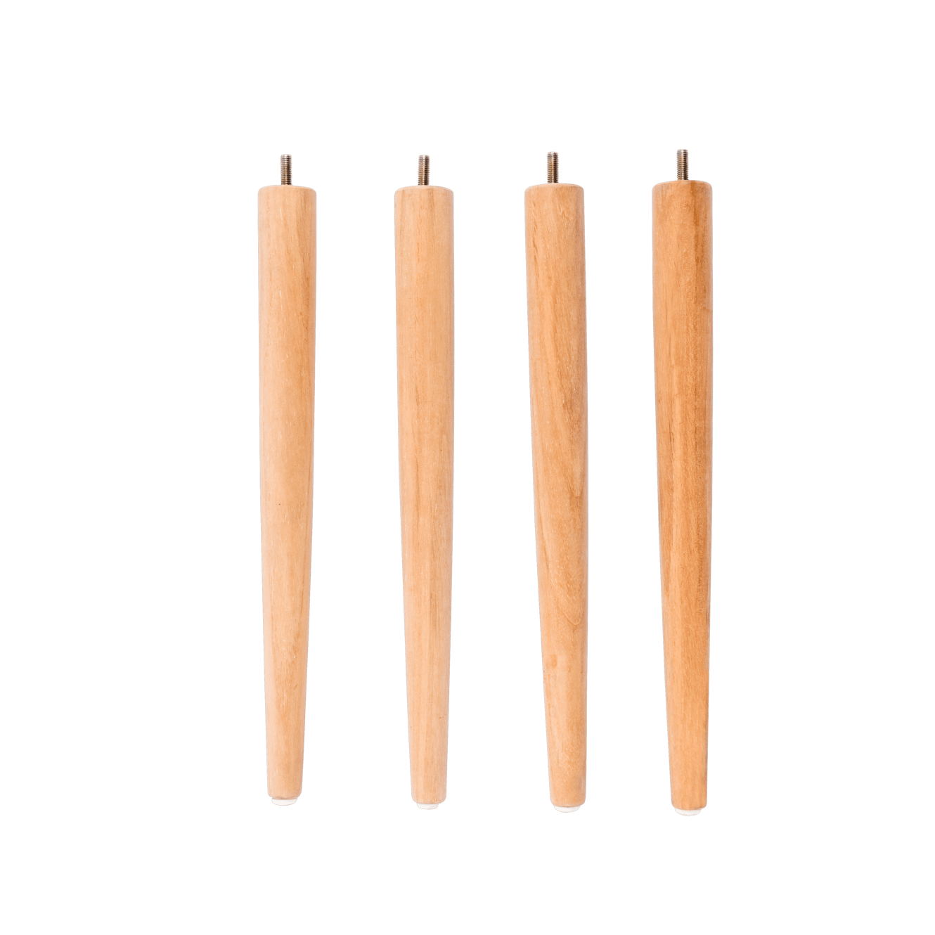 FRIDA / FRAY Set/4 Beine Teak Naturell