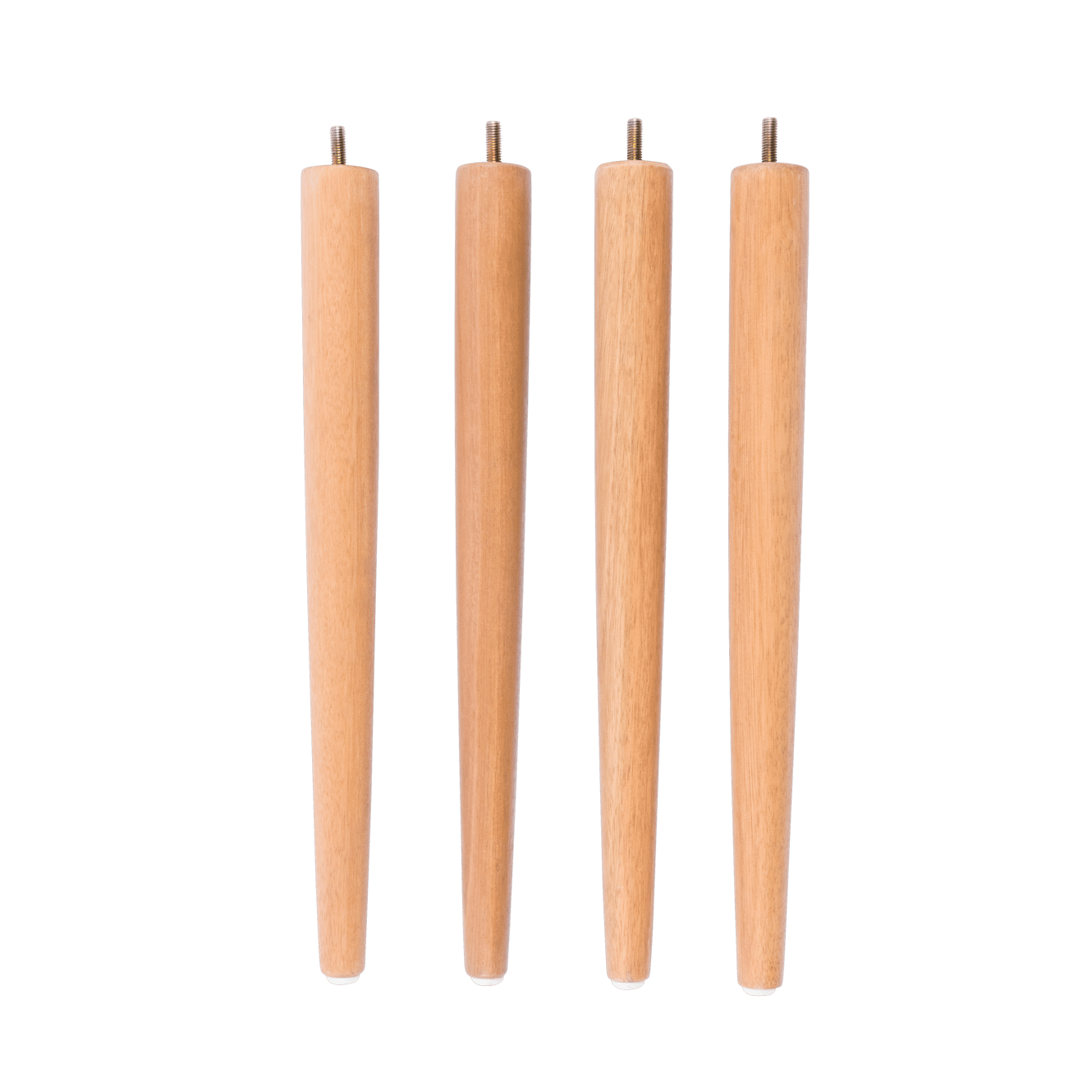 FRIDA / FRAY Pieds set/4 eucalypt naturel