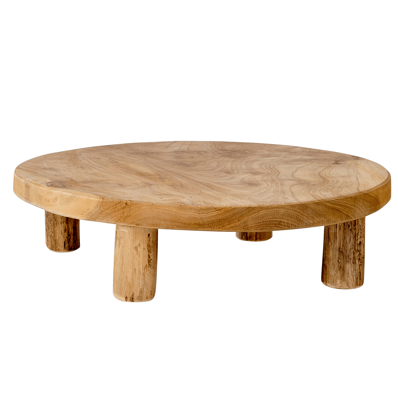 TEAK Support sur pied naturel