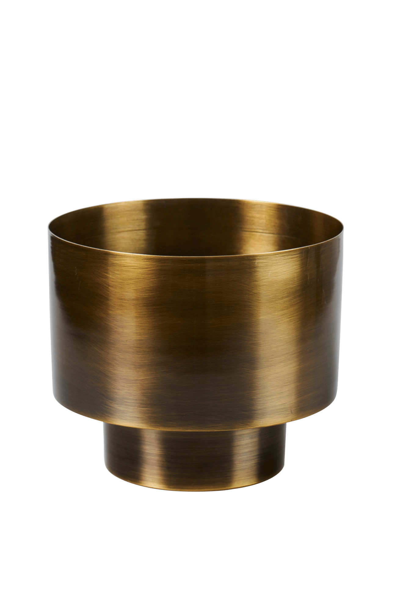 SATURN Pot de fleurs bronze