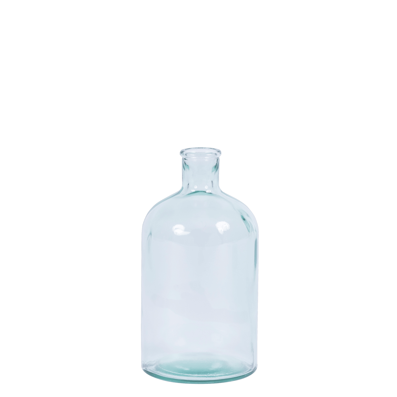 RETRO Vase bouteille transparent