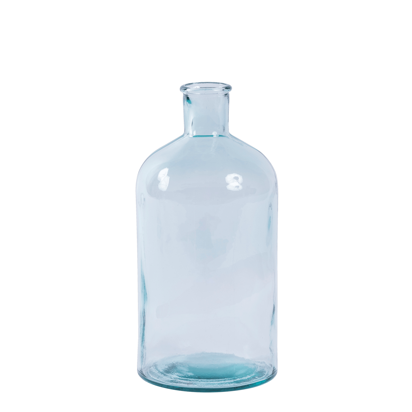 RETRO Vase bouteille transparent