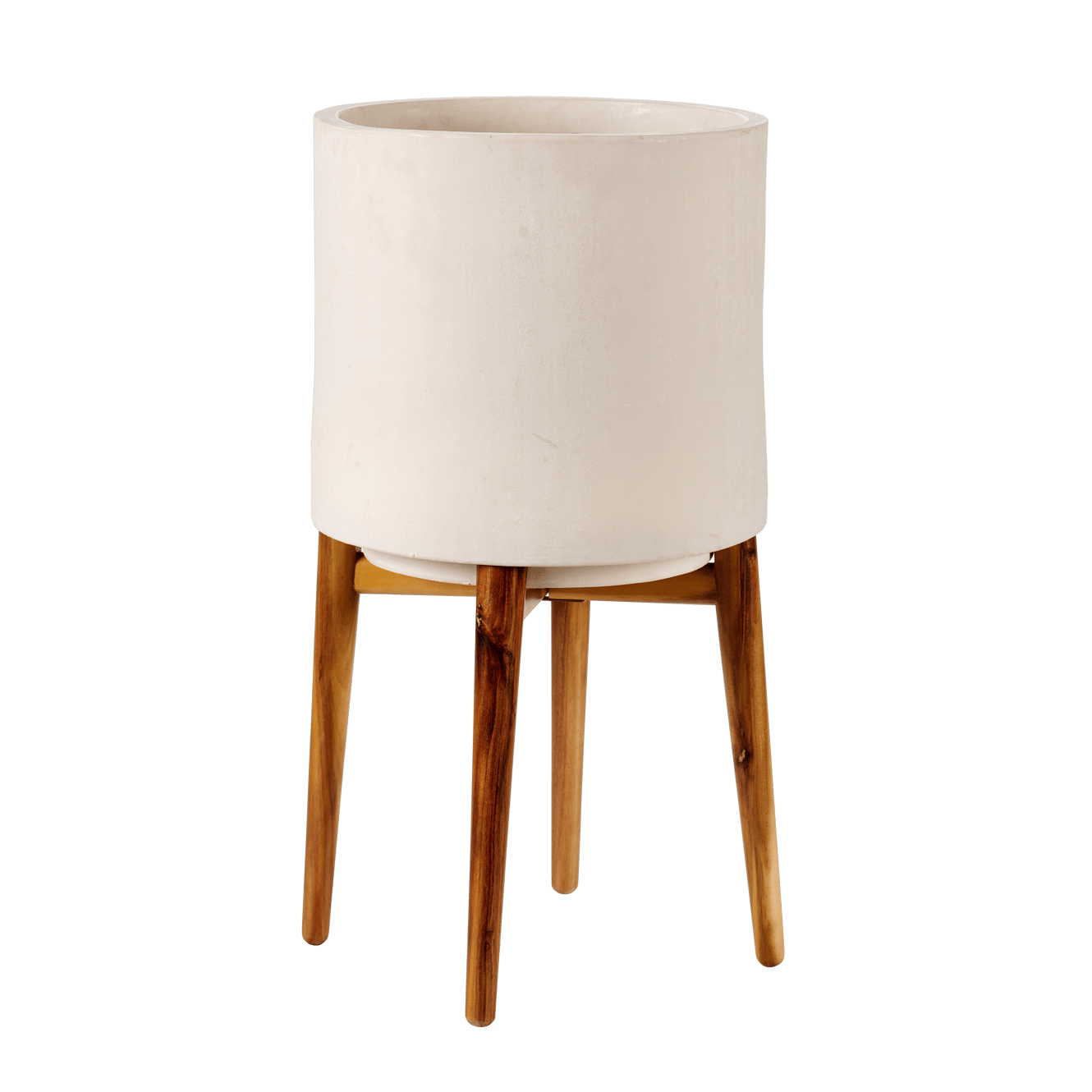 CHIARO Vaso per piante bianco