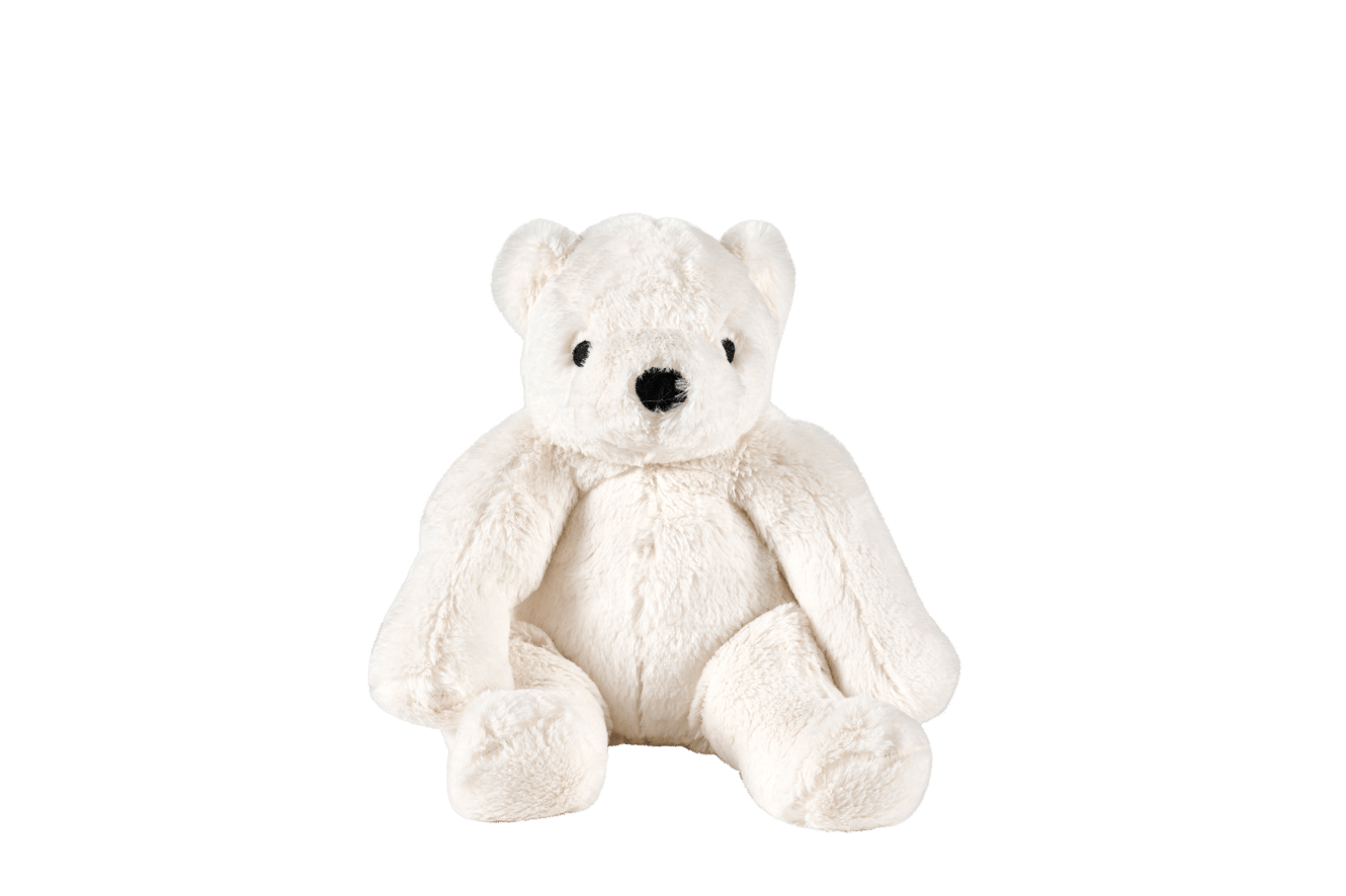 POLA Oso polar de peluche blanco