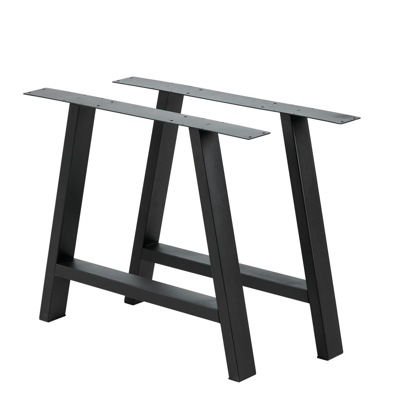 NEW OAK Pieds de table A noir