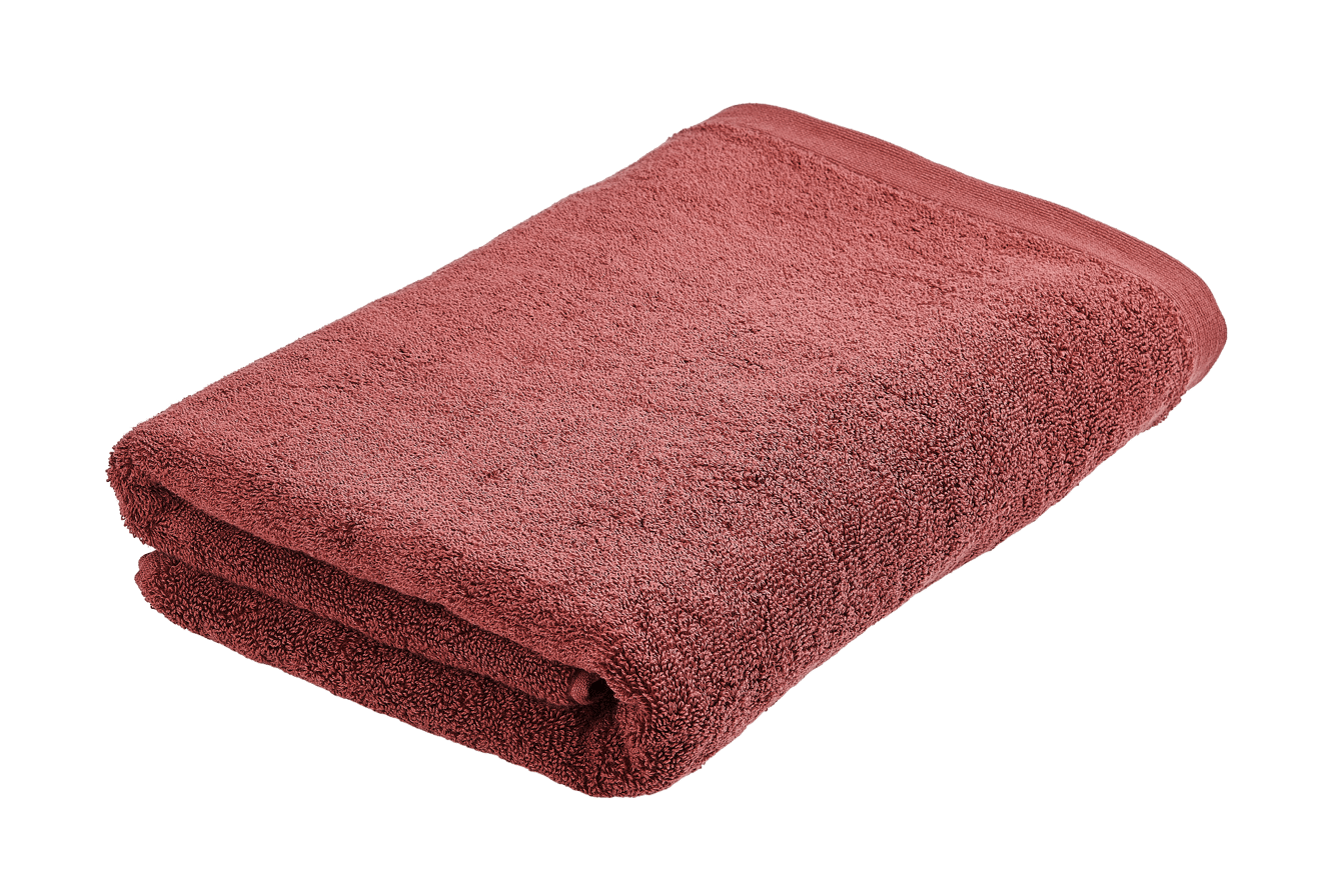 B-LUX Drap de bain rouge