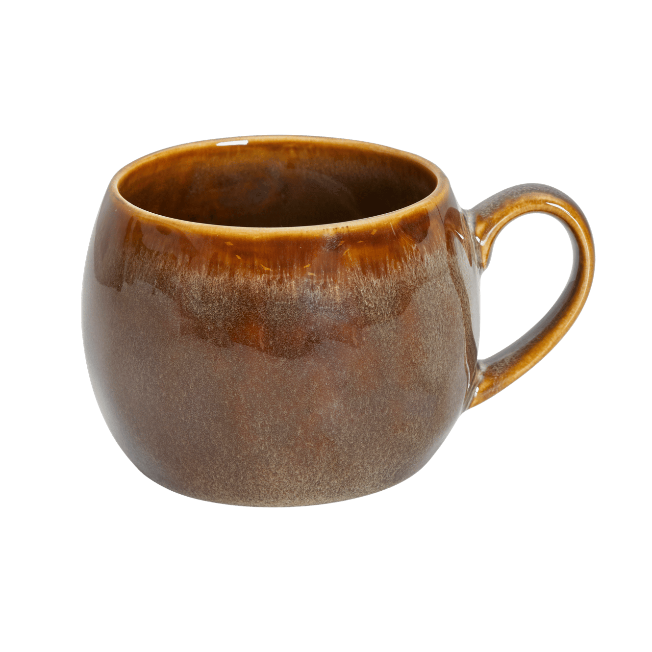 COZY Taza 27,5 CL marrón - juego de 4 