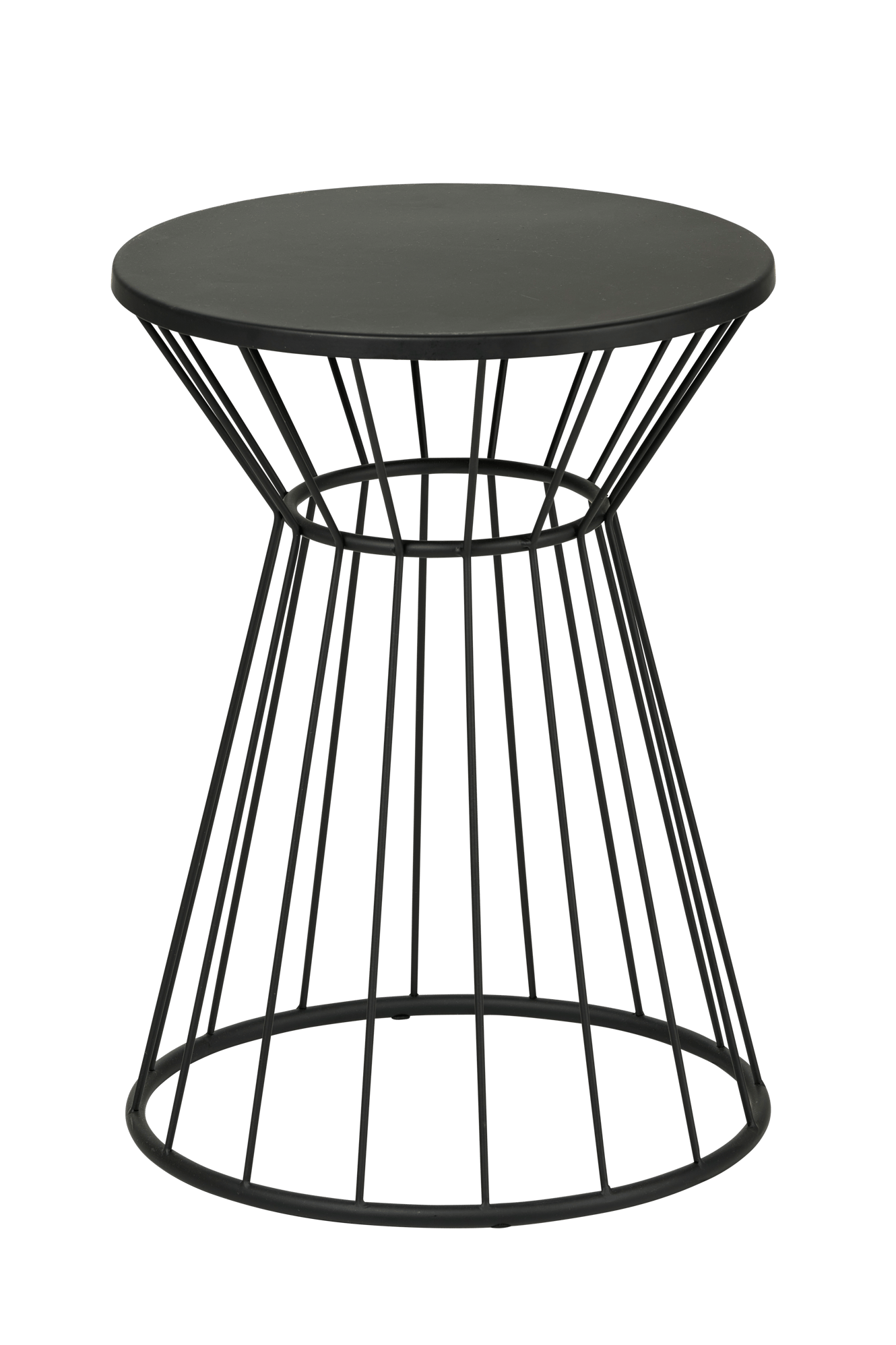 STRAPES Table d'appoint noir