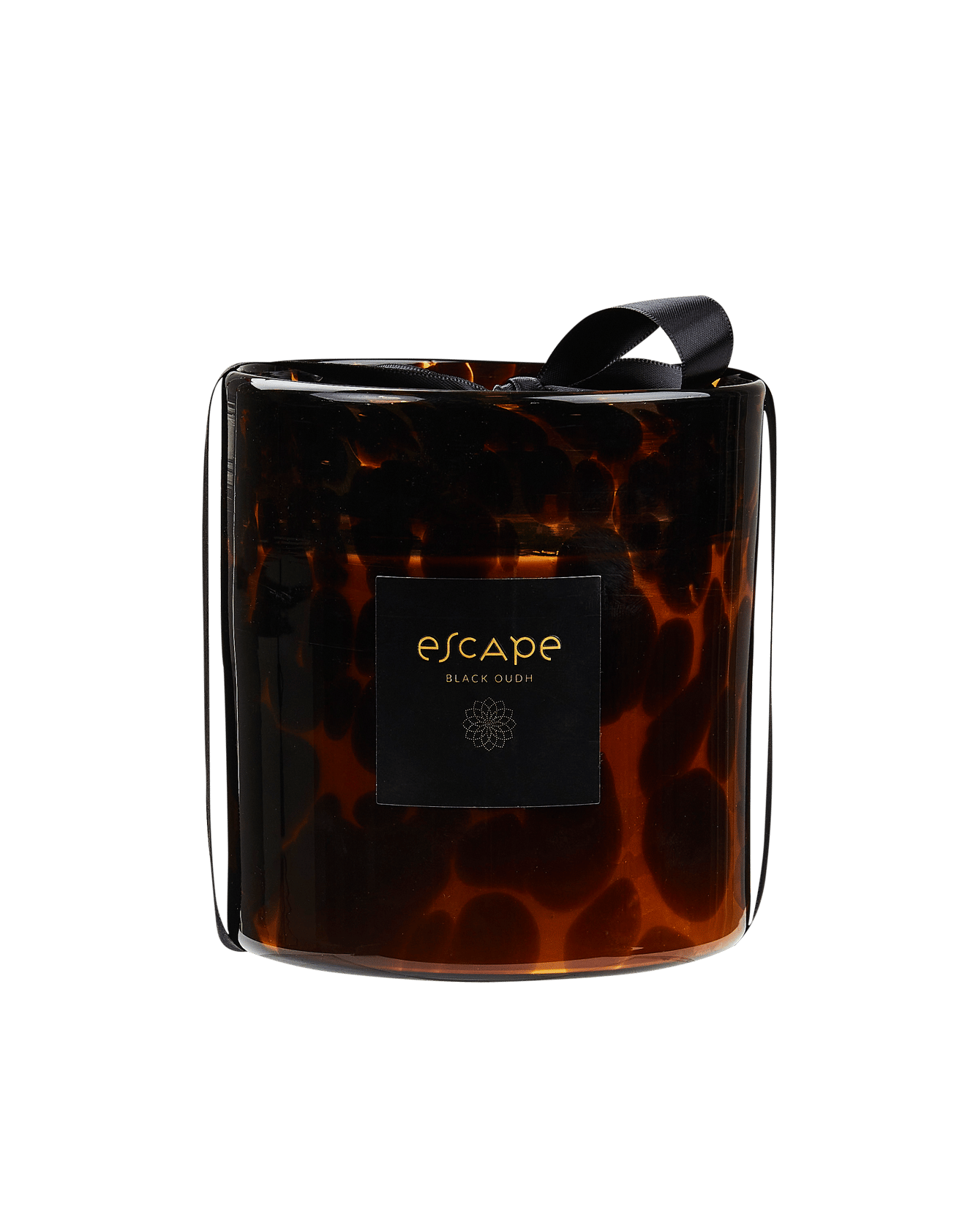 ESCAPE BLACK OUDH Geurkaars bruin, oker, multicolor