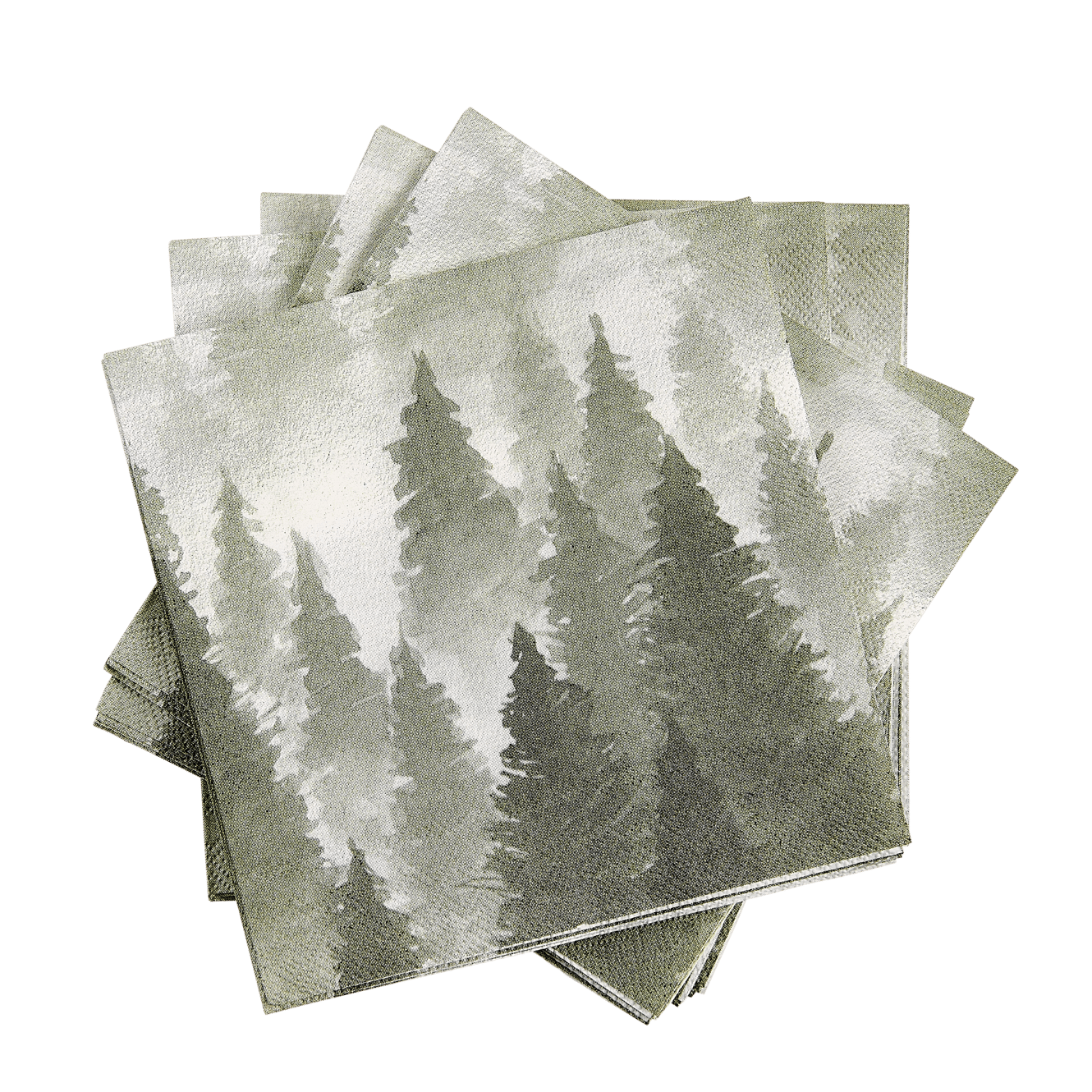 WALD Set de 20 serviettes diverses couleurs