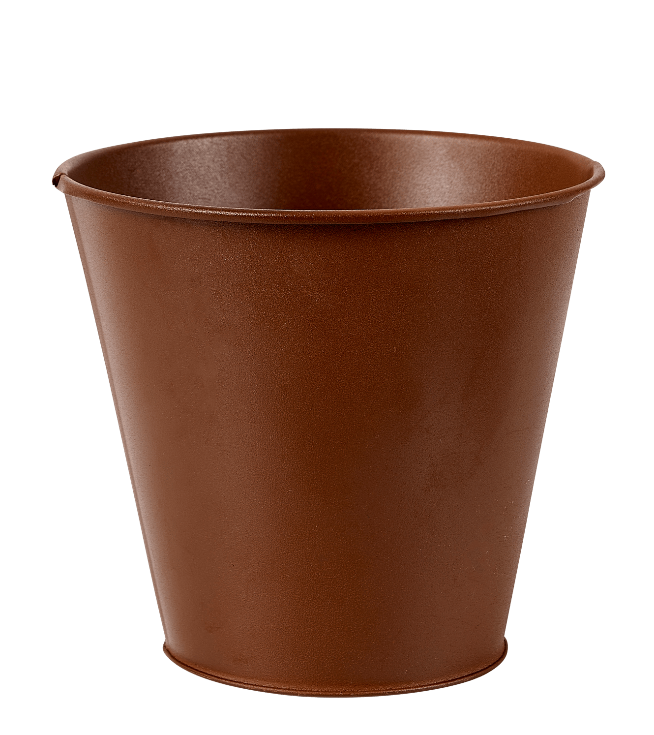 RUSTY Pot de fleurs brun