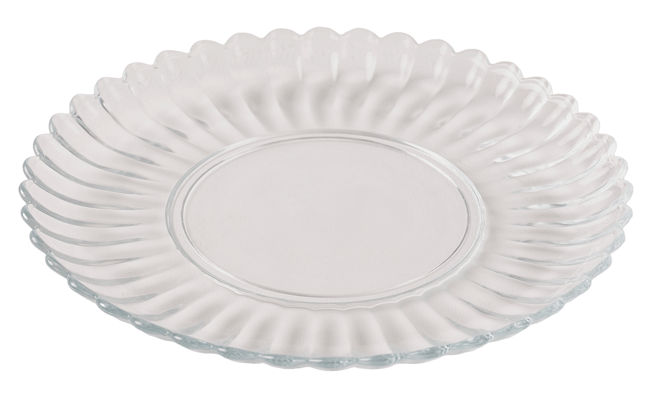 DAHLITA Assiette transparent