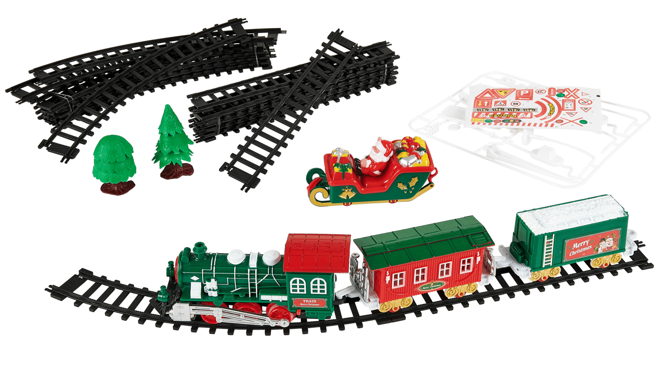 XMAS EXPRESS Treinset large multicolor