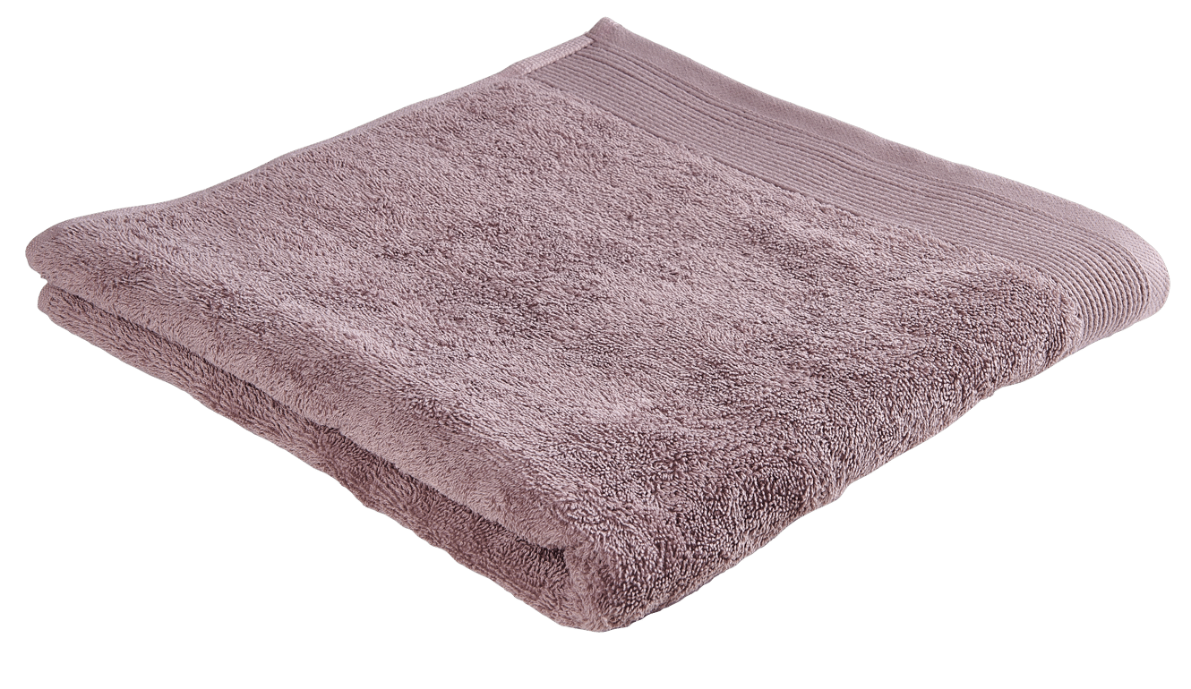 RECYCLE Drap de bain mauve