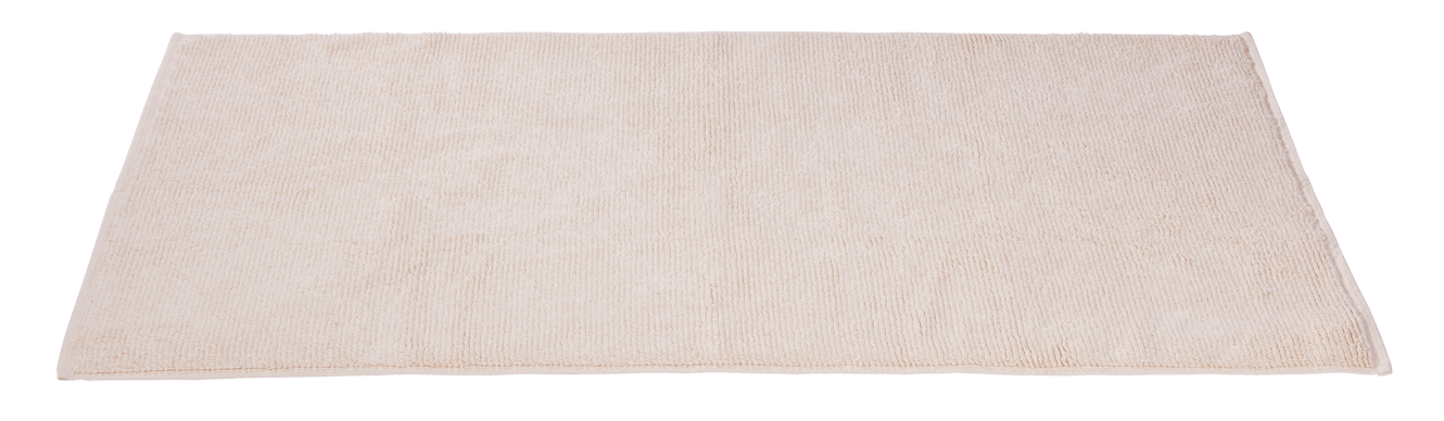 RECYCLE Alfombra de baño 70x120 crema