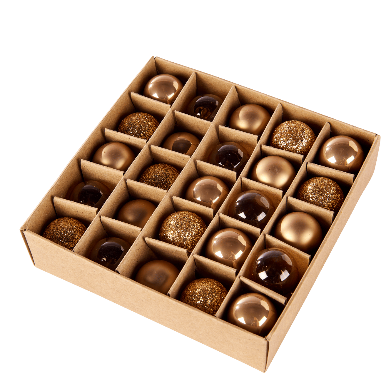 BRONZE Boules set de 25 bronze