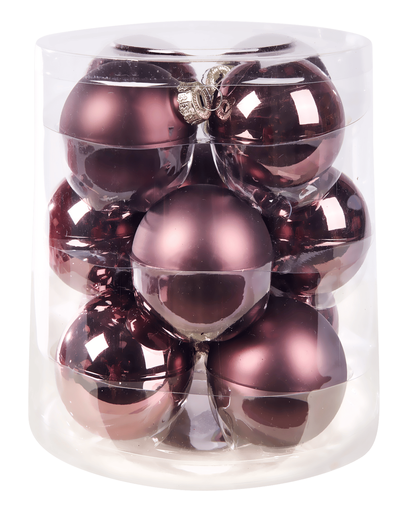 PLUM Boules set de 12 mauve