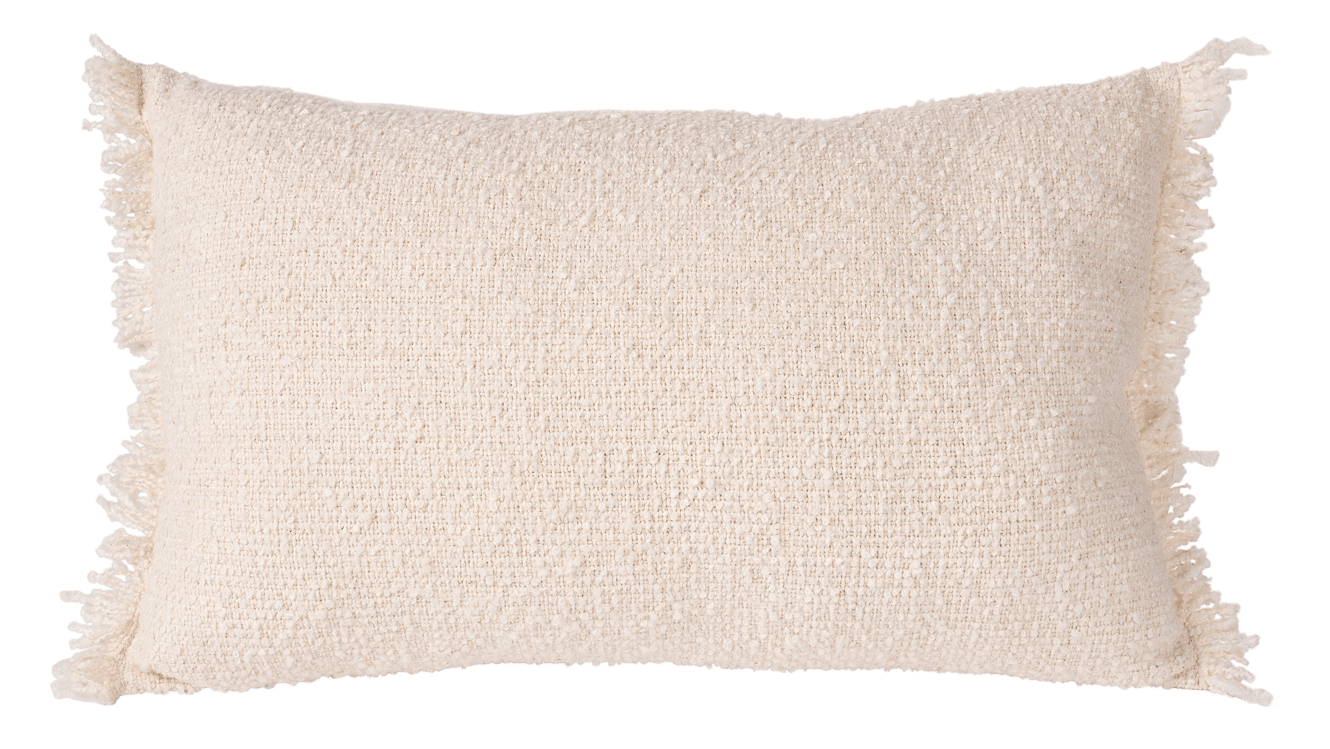 BELOU Coussin blanc