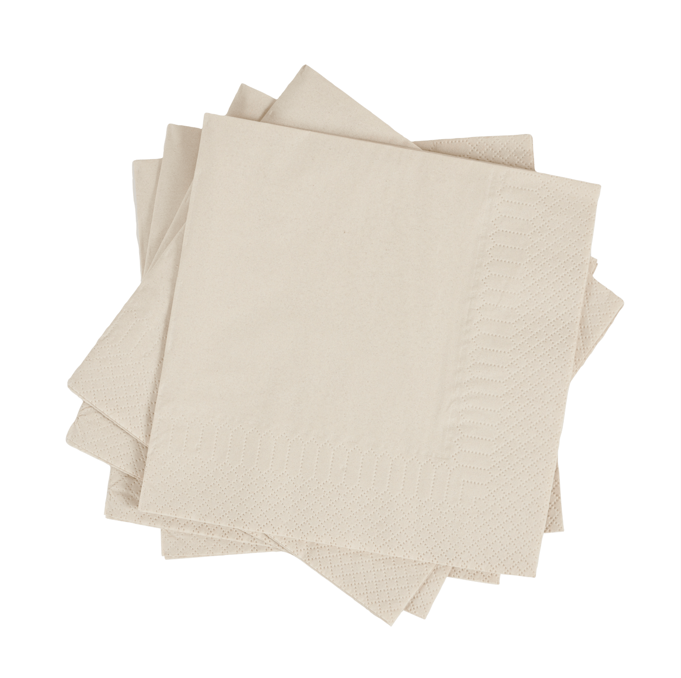 UNI Set 20 Servietten Beige