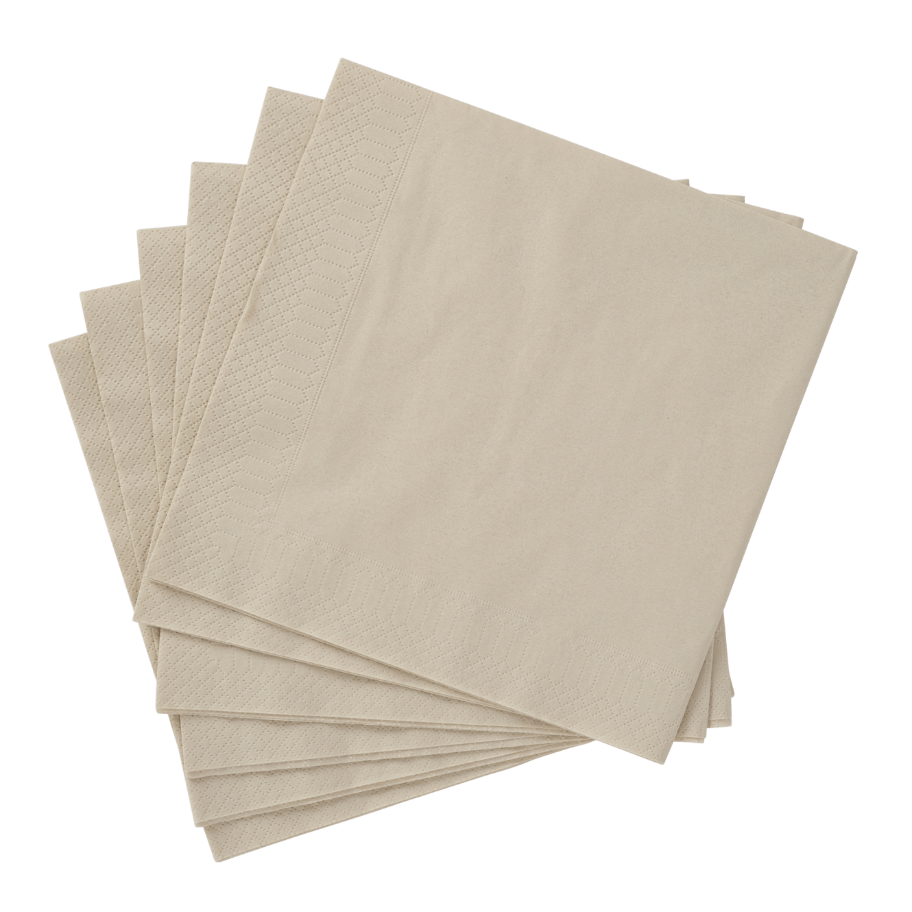 UNI Set 20 Servietten Beige