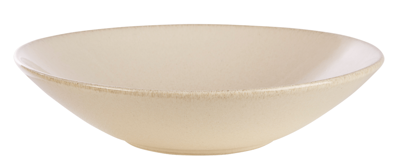 TOKO SAND Assiette creuse beige